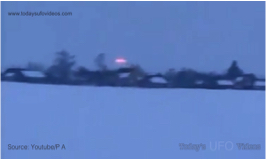 Bright UFO Captured Over Belarus